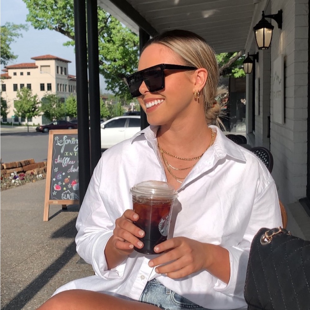 Black Square Sunglasses
